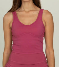 Gold Hinge - Lined Mid Length Bra Top