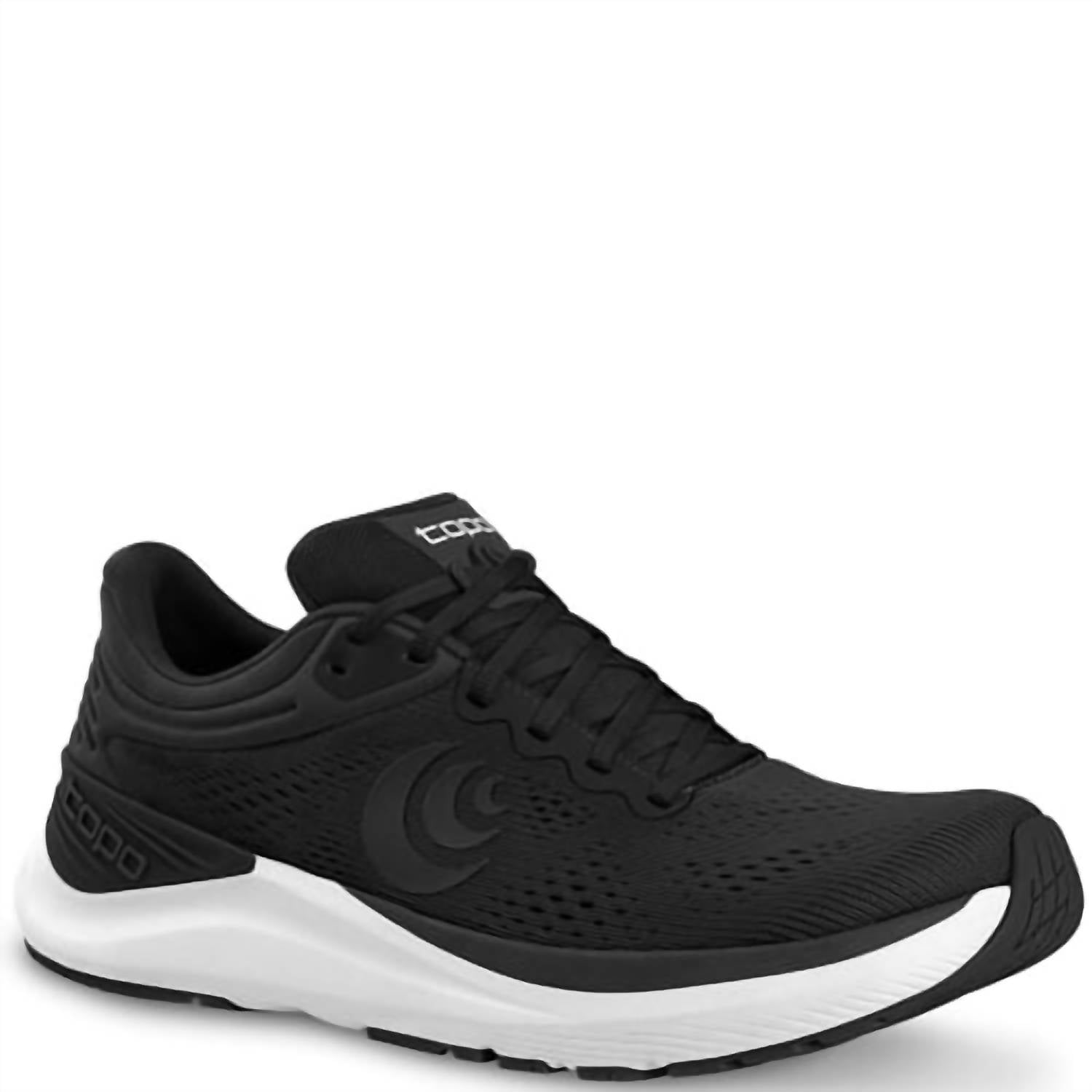 Topo Athletic Men's Ultrafly 4 Athletic Shoe in black white - men's shoe