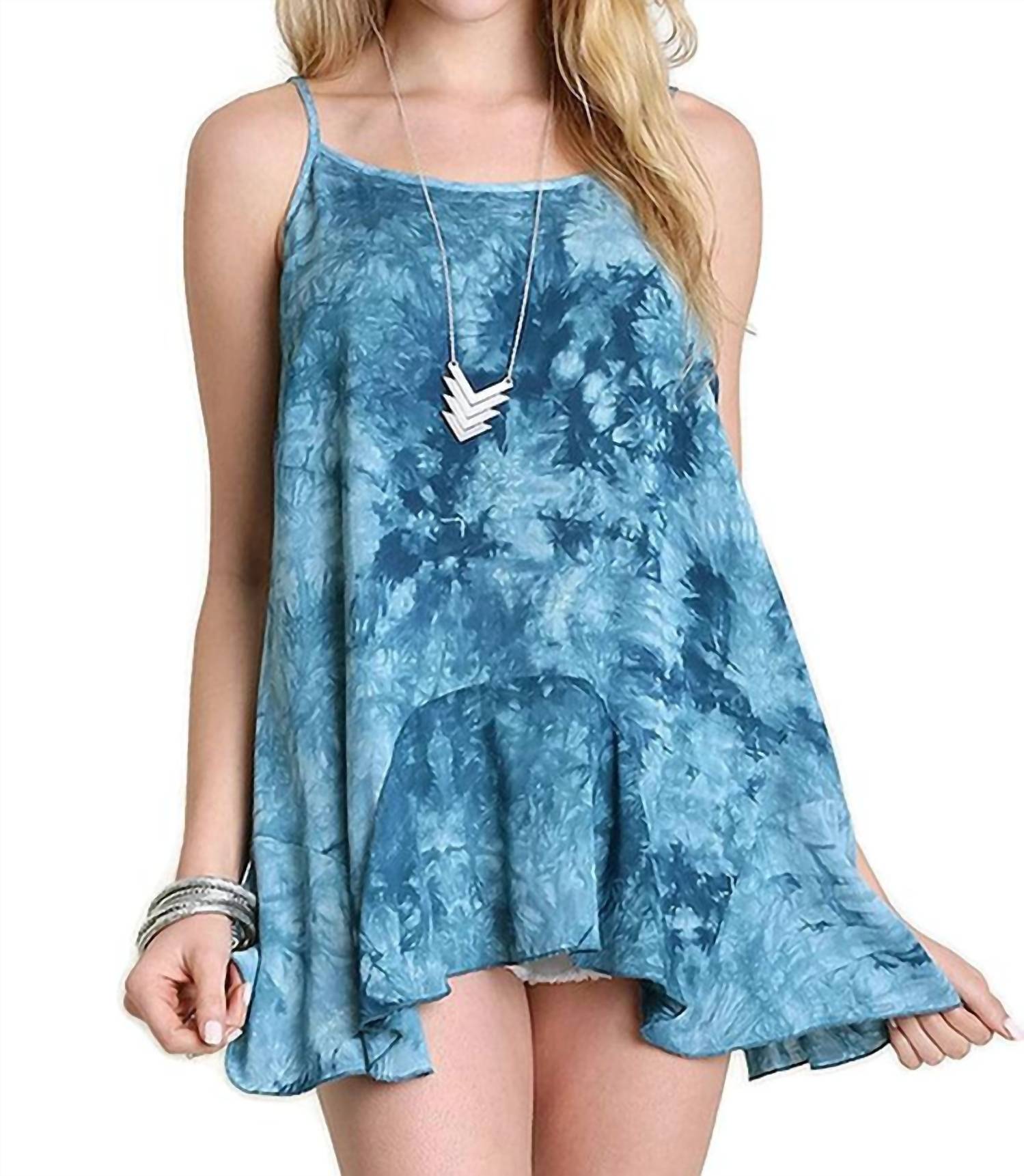Umgee - Tie Dye Cami Tank Top