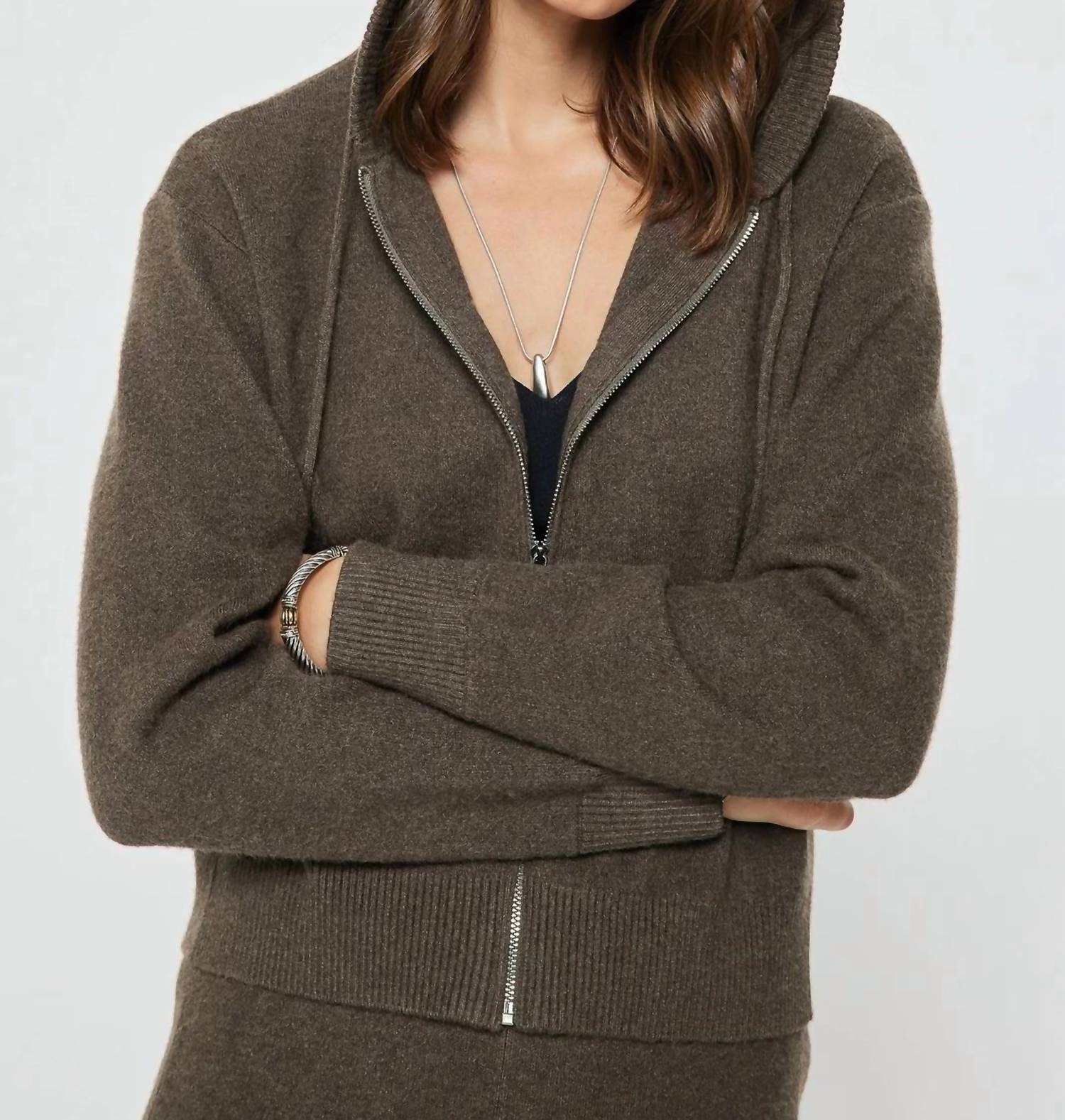 Current Air - The Comfy Zip Up Cardigan