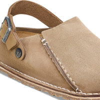 BIRKENSTOCK Women's Lutry Suede Clog in gray taupe - women's shoe - view 6