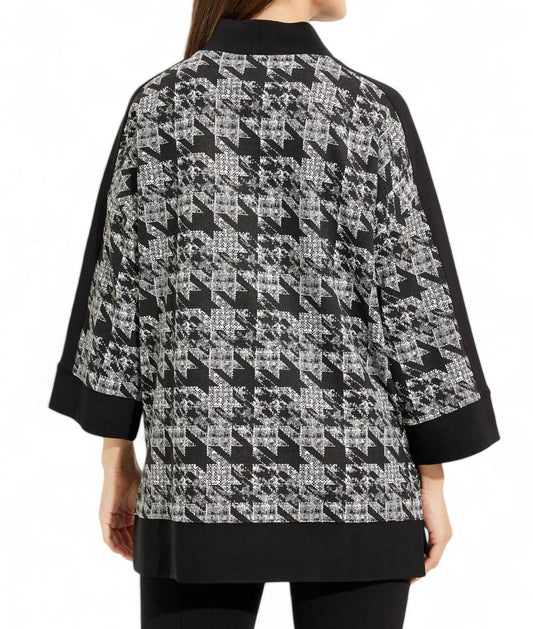 Joseph Ribkoff - PRINTED ZIP-UP TUNIC