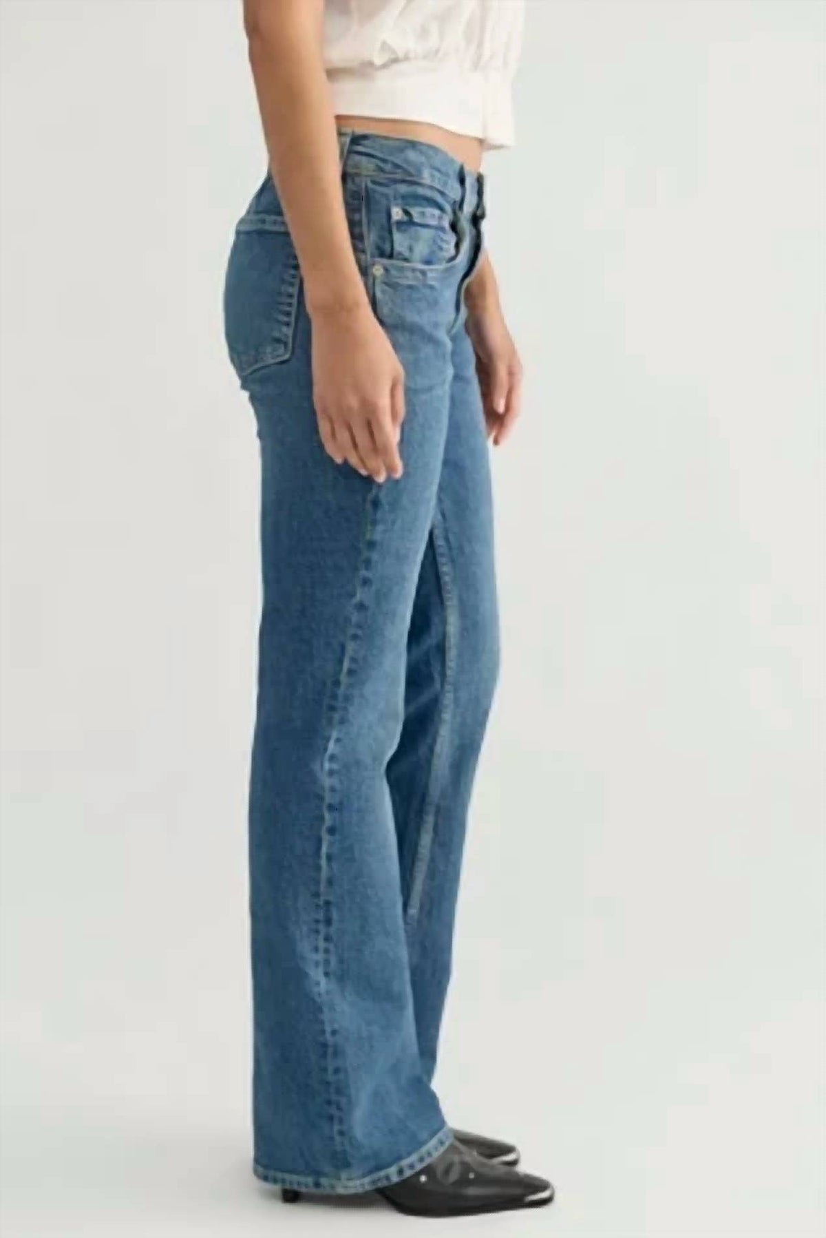 Free People - Monte Low Rise Slim Bootcut Jeans