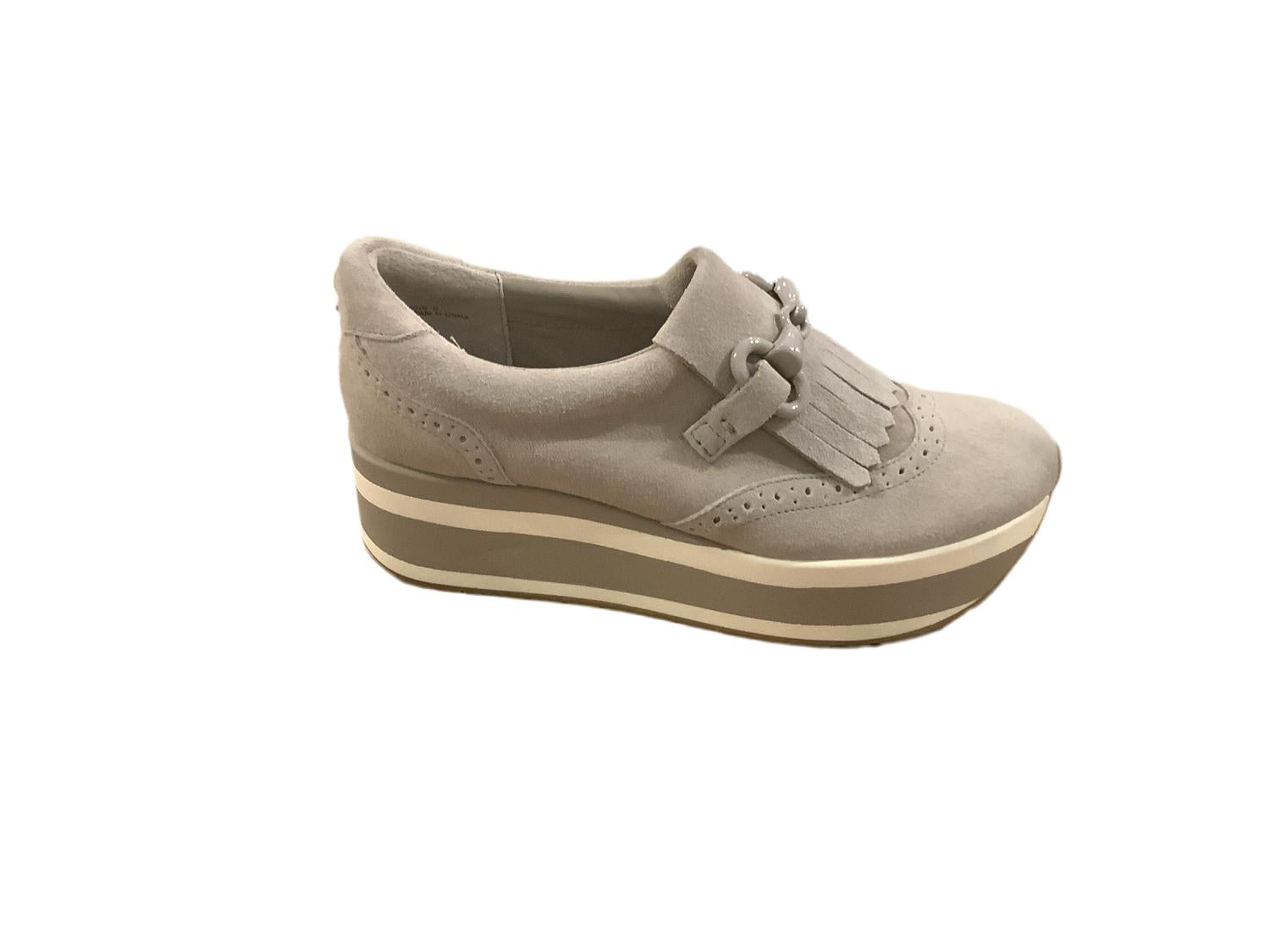 Dolce Vita Women's Jhaxo Suede Buckle Shoes in almond - women's sneaker