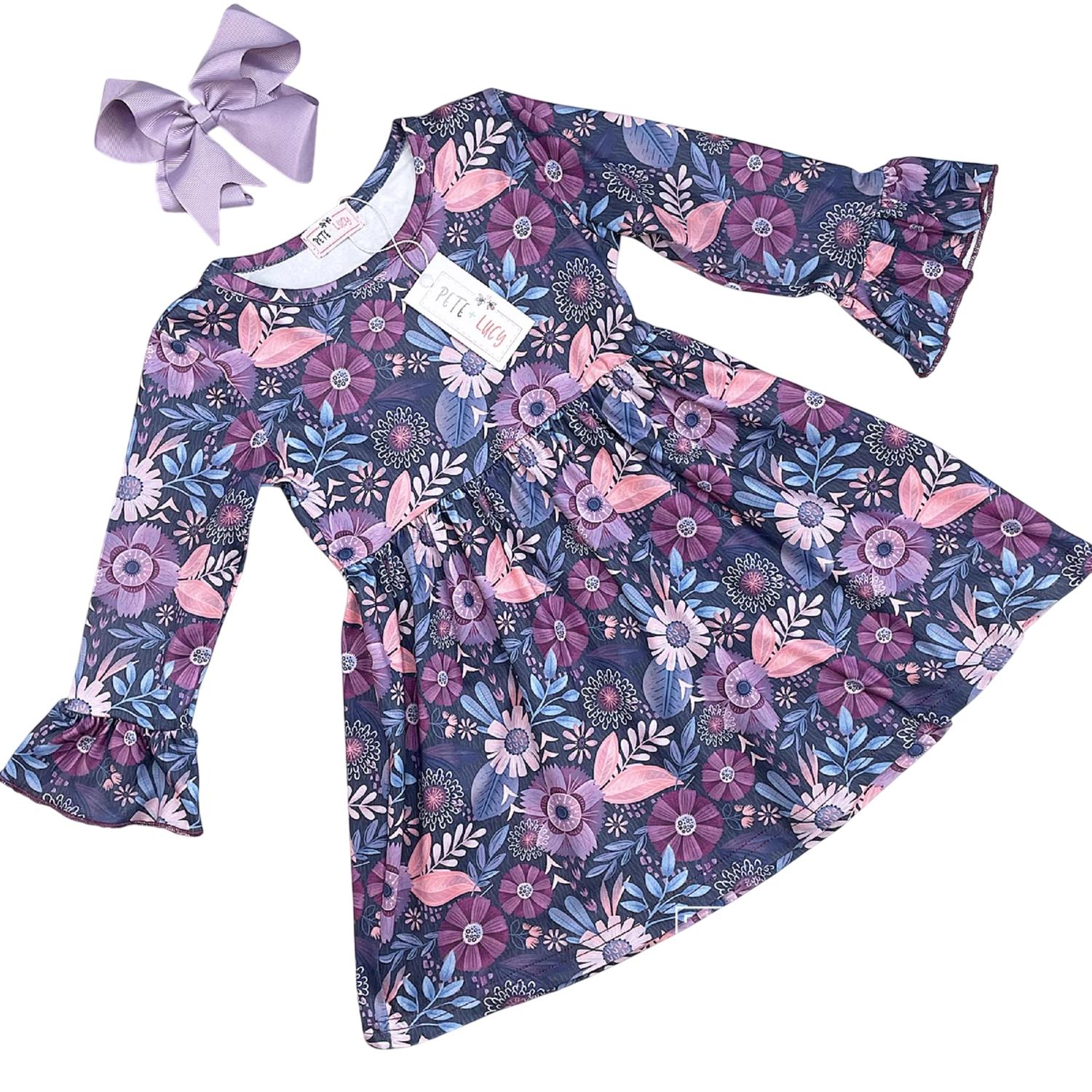 Pete + Lucy - Girls Alana Floral Dress