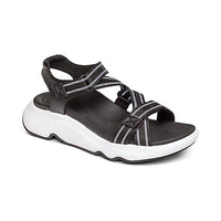 Aetrex Women's Marz Sandal in black - women's sandal