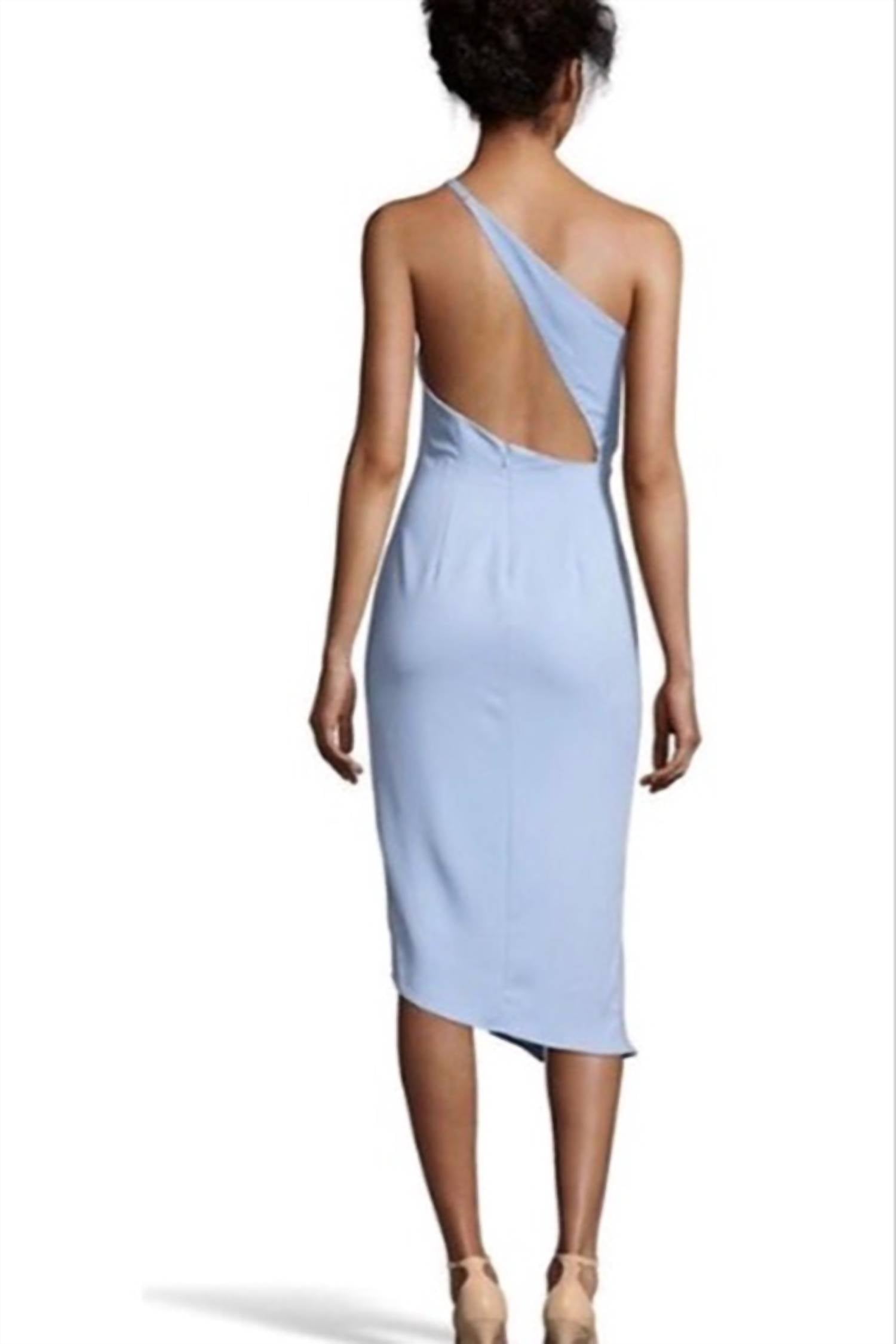 One Shoulder Asymmetrical Dress