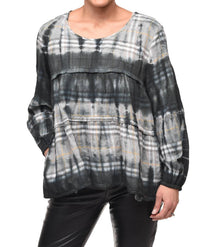 Tulip Clothing - Noelle Balloon Sleeves Pullover Top
