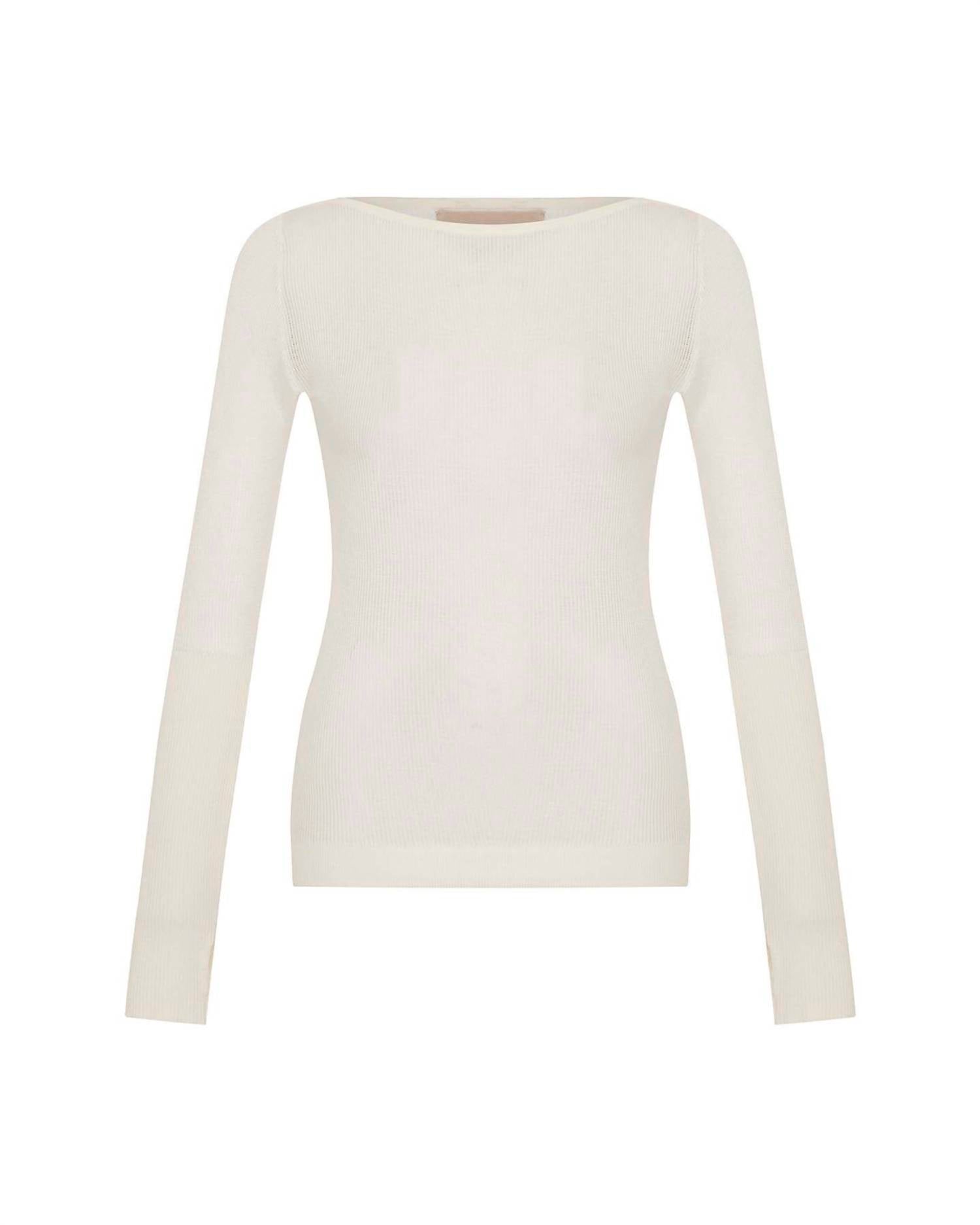 Theo The Label - Women's Selas Sheer All Day Long Sleeve Top