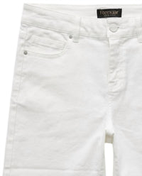 Renuar Women's Little Bird Short in oyster - women's shorts - detail view