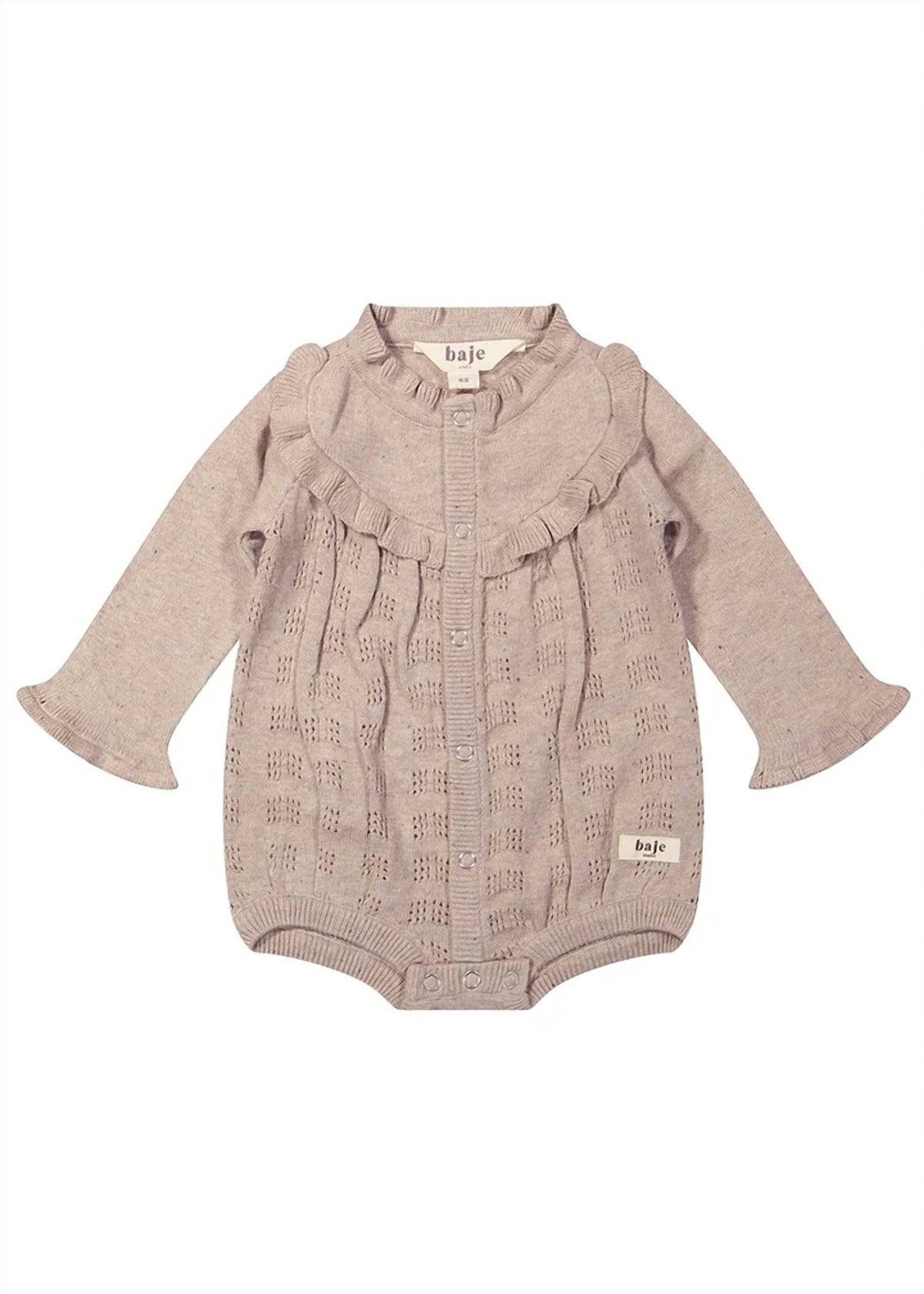 Baje Studio - Kid's Yens Knitted Onesie