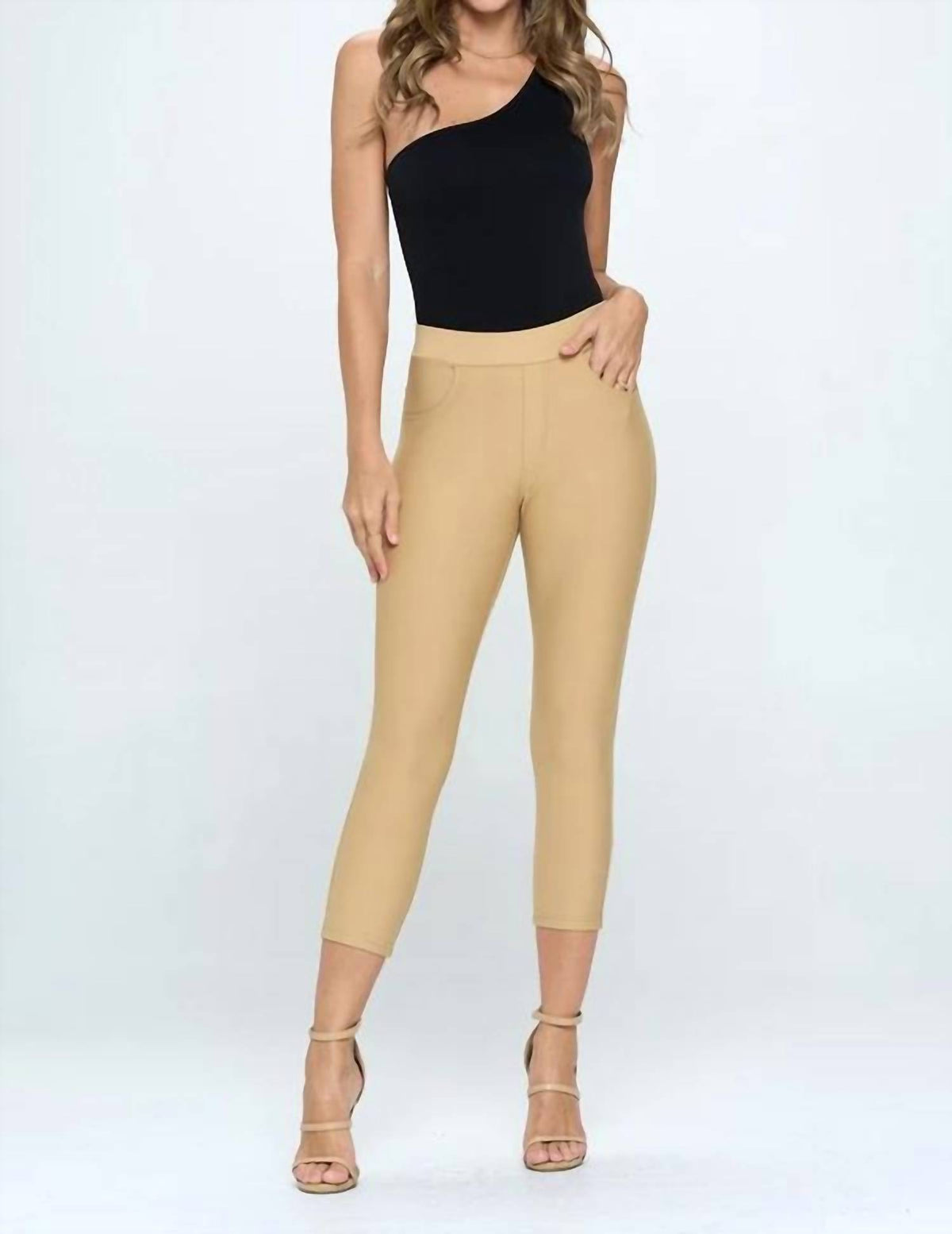 Yelete - Sophie Capri Ponte Pant