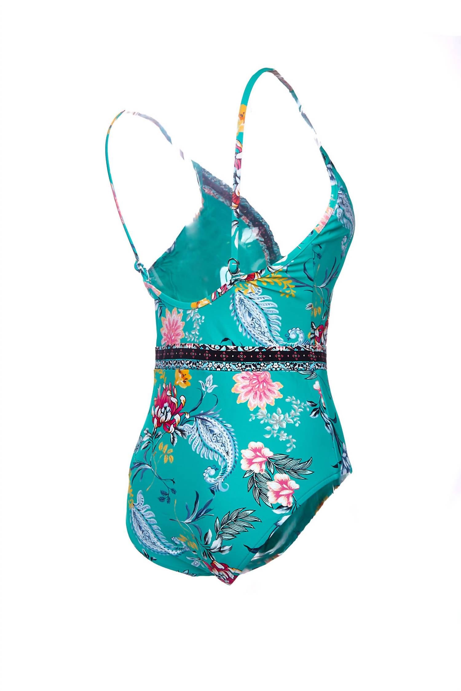 Seafolly - WATER GARDEN LACE UP ONE PIECE