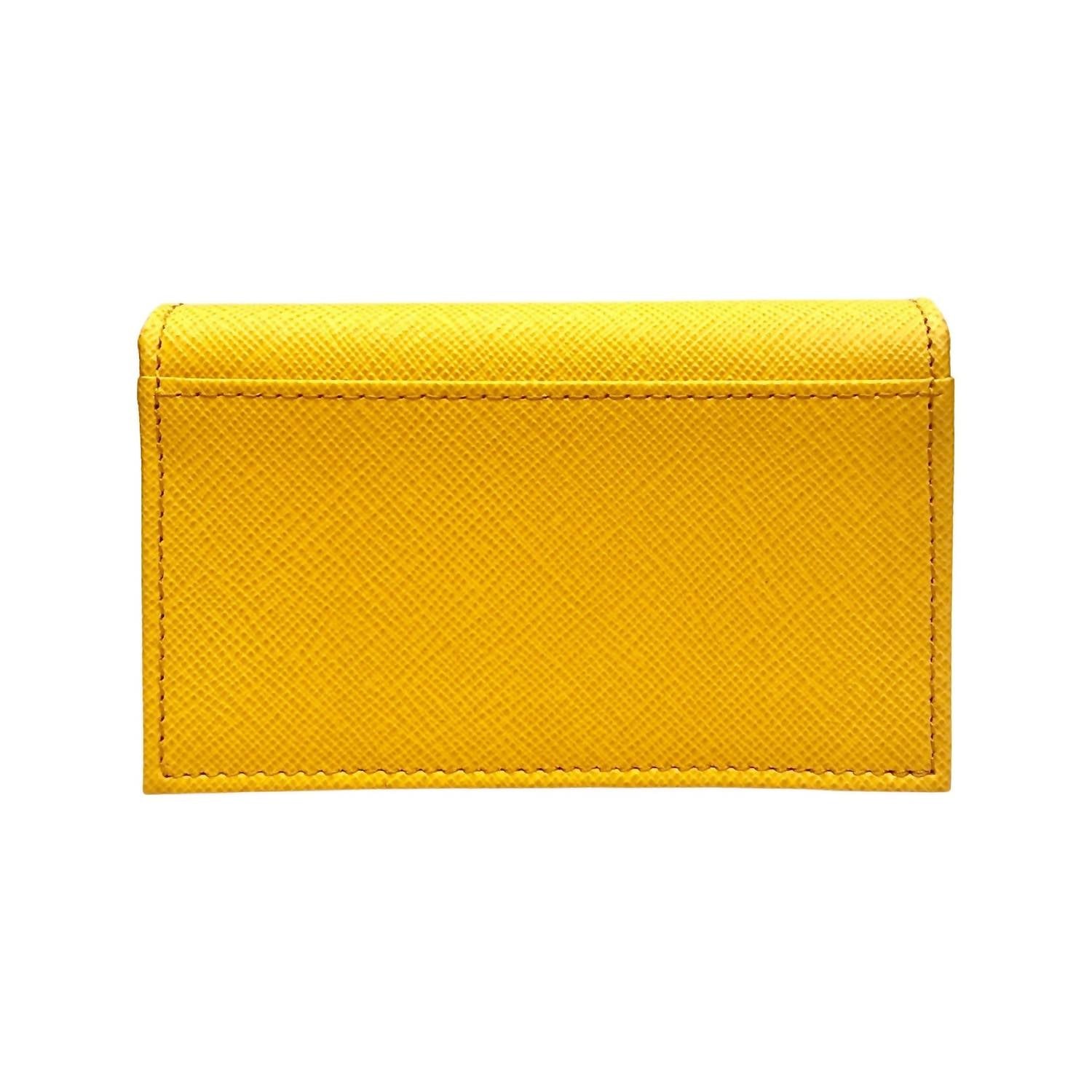 Prada - Women's Saffiano Leather Card Case Wallet