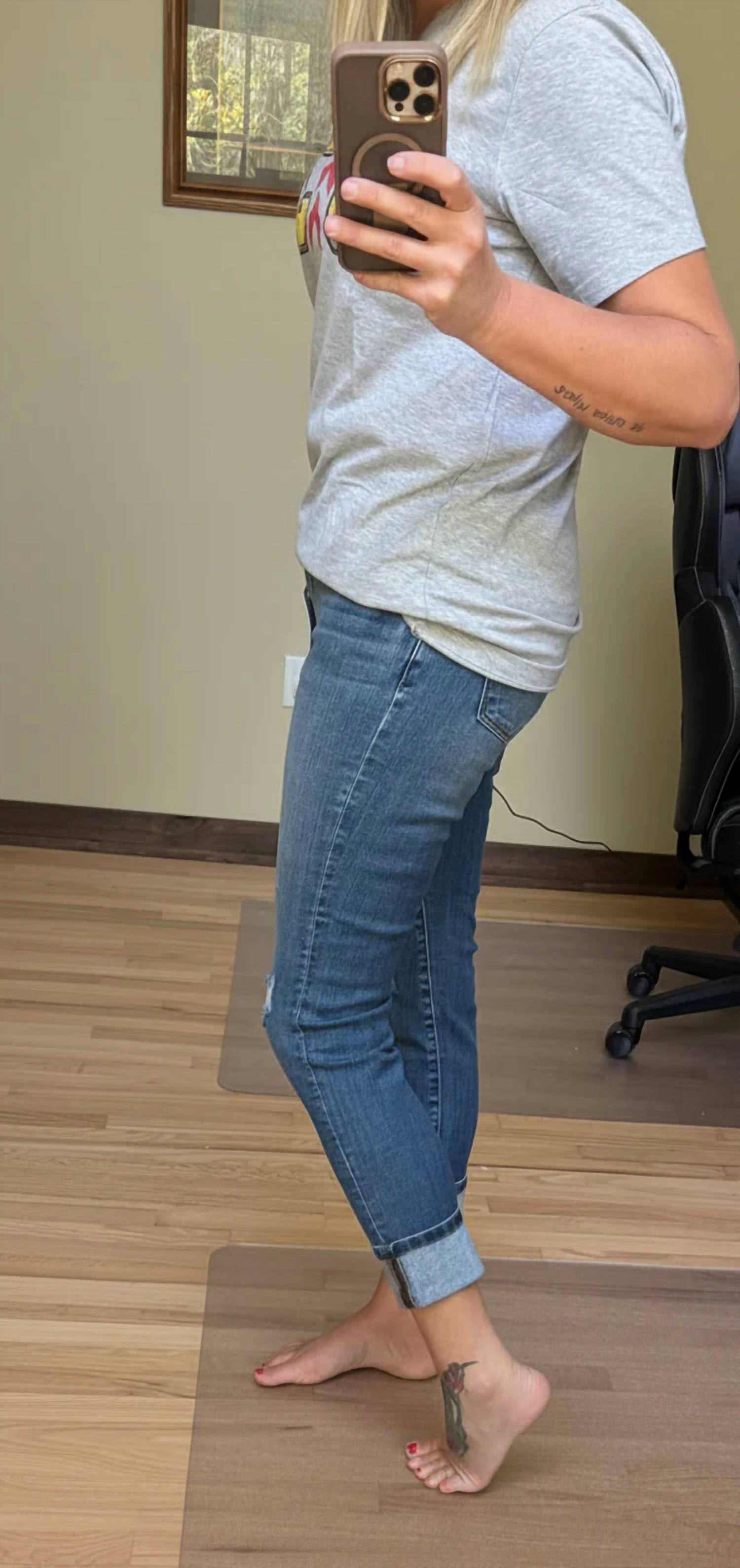 Kancan - High Rise Skinny Straight Jeans