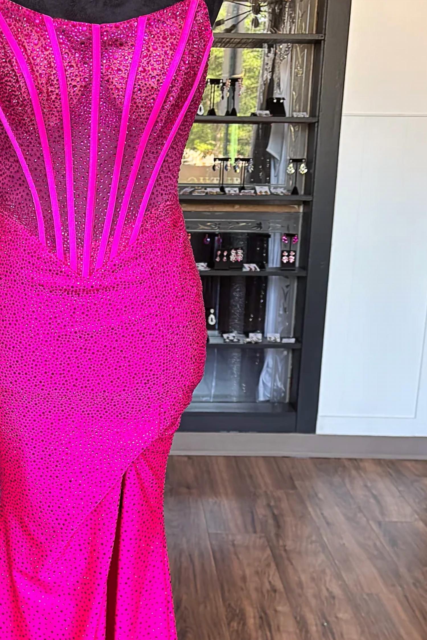 Sherri Hill - Women's Off-The-Shoulder Mermaid Dress