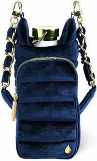 Wanderfull - Velvet Hydrobag With Chain Shoulder Strap 32 Oz Water Bottle Carrier