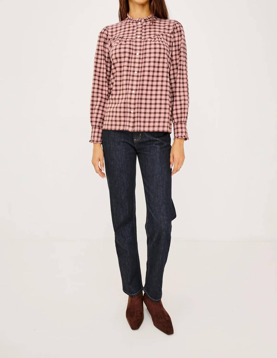 Rails Alanna Blouse in ivory smoke onyx - women's blouse - view 4