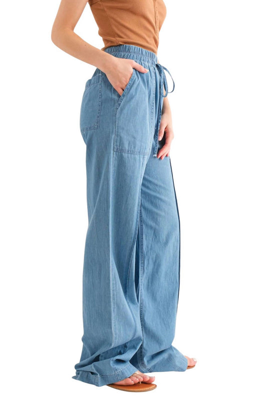And The Why - Feeling Alive Chambray Pants