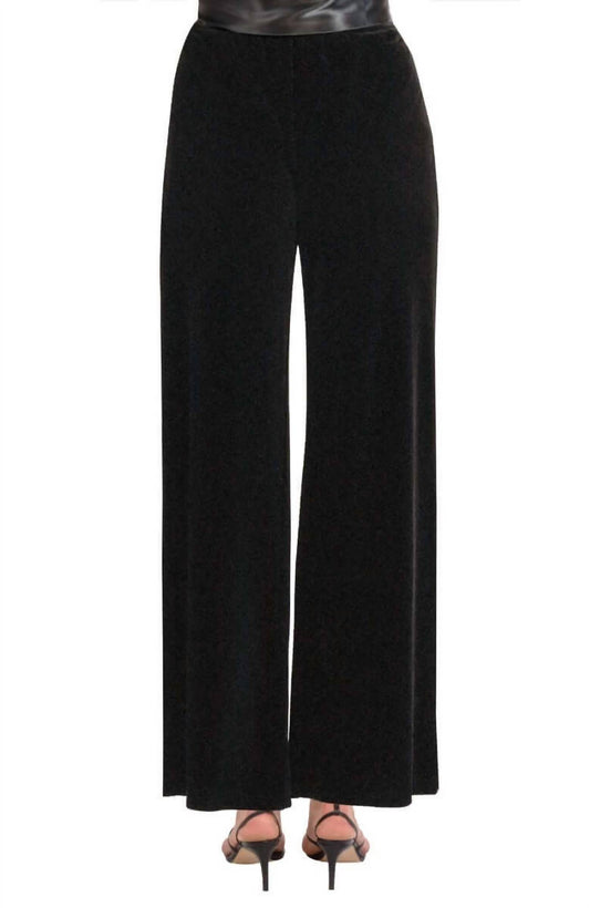 Gretchen Scott - Velvet Palazzo Pant