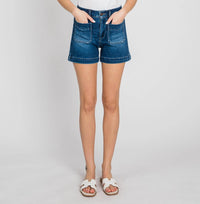 Letter To Juliet - TS01640 Dark - Patch Pocket Short