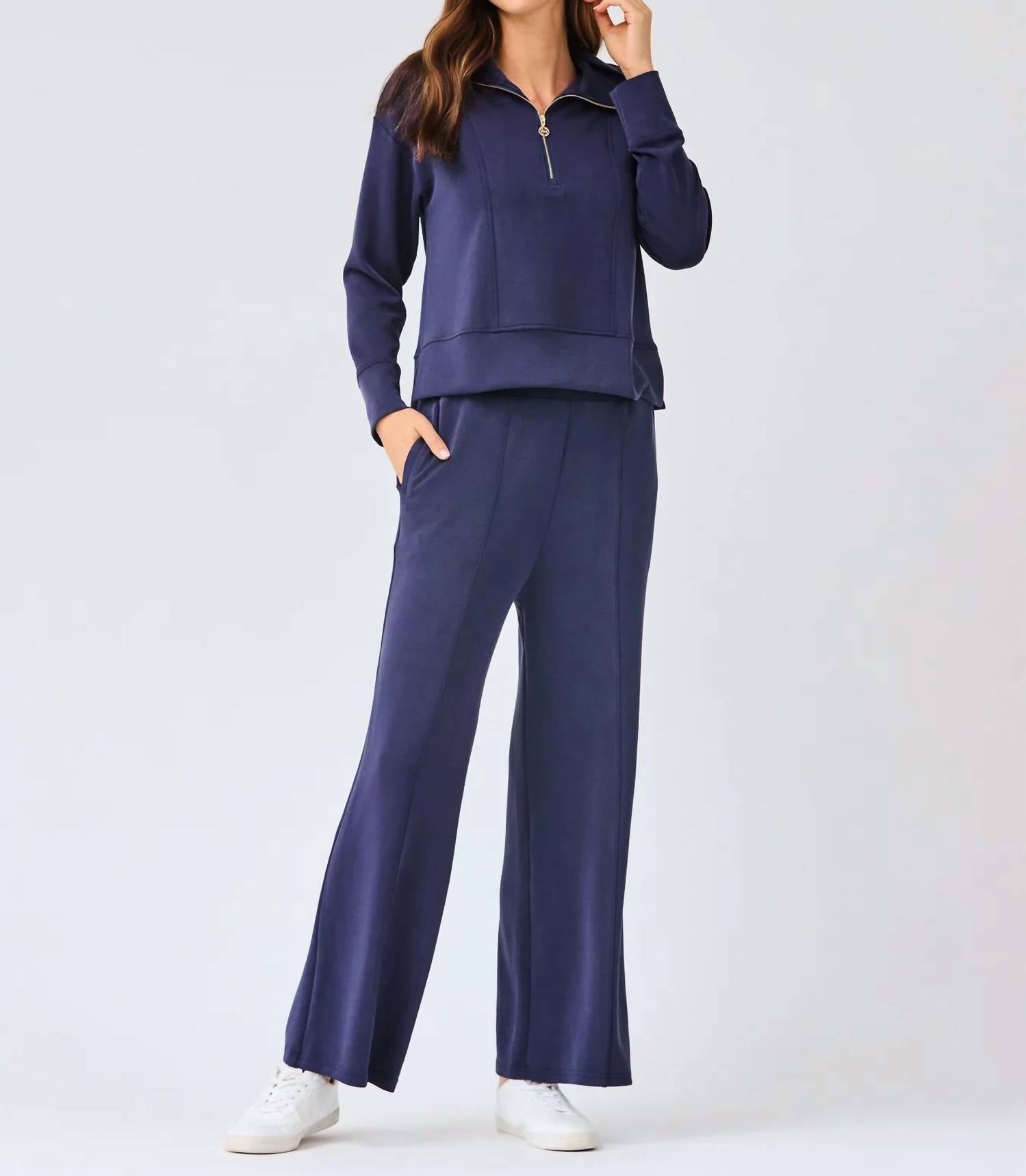 Mary Square - Regan Half Zip Pullover