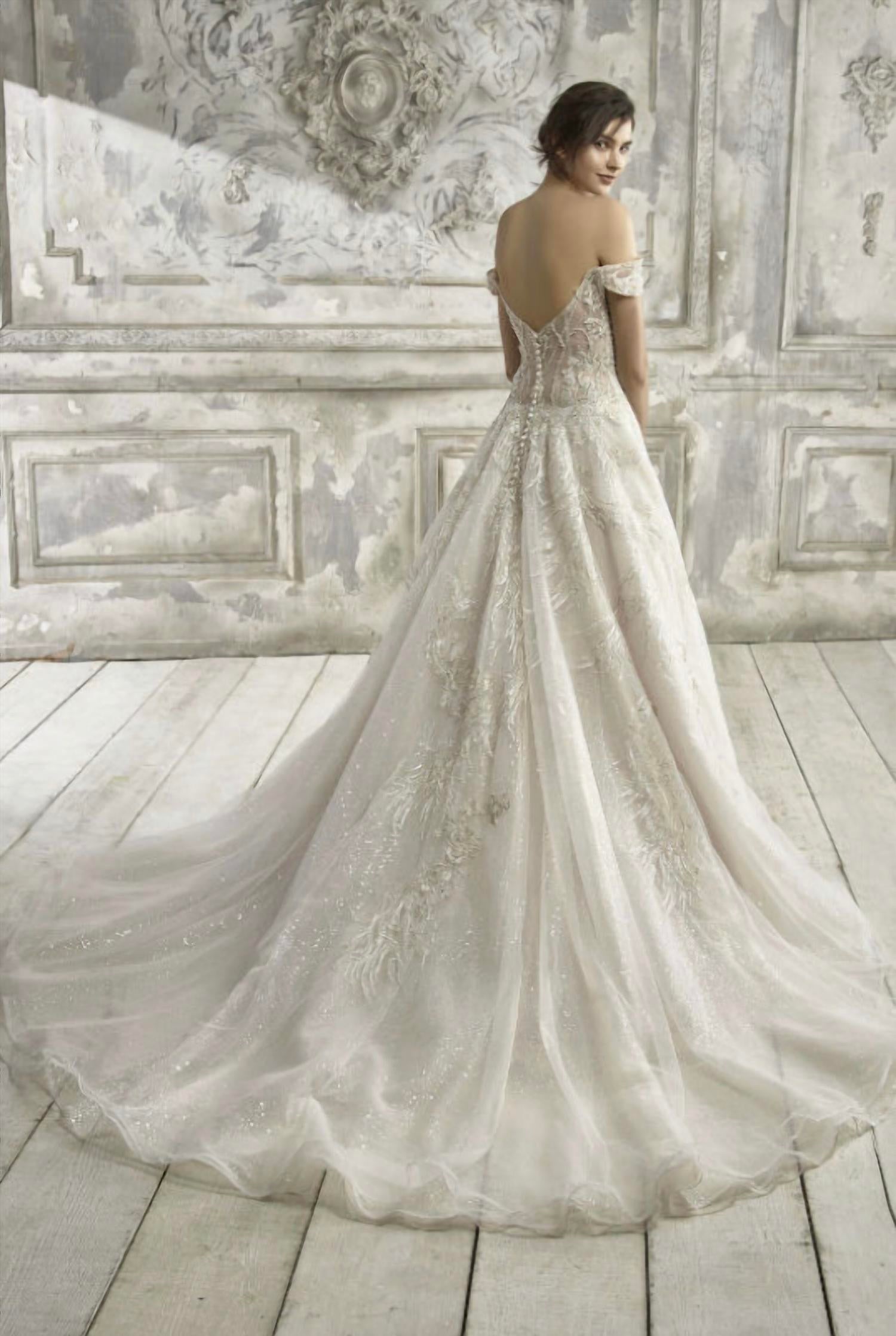 Eternity - Off-the-shoulder Wedding Dress