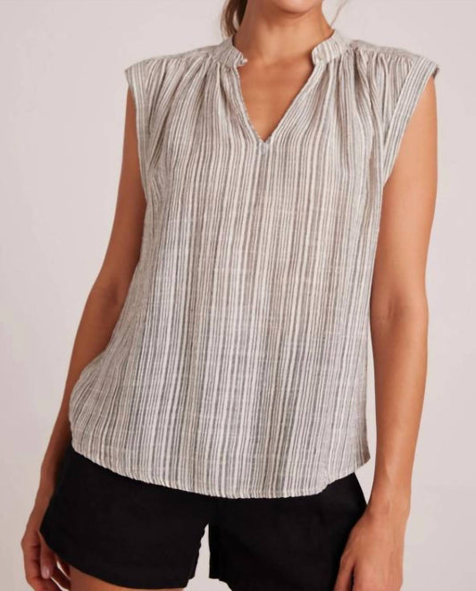 Bella Dahl - Shirred Pullover Cap Sleeve