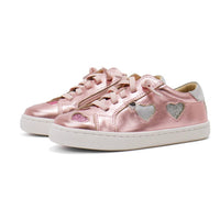 Oldsoles - Girl's Hearty Runner Leather Lace Up Sneakers