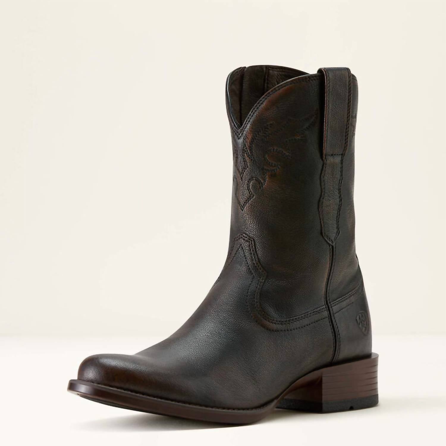 Ariat - Men's Sonoro Roper Toe Side Zip Western Boot