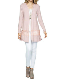 Vocal Apparel - Cardigan With Lace Detail