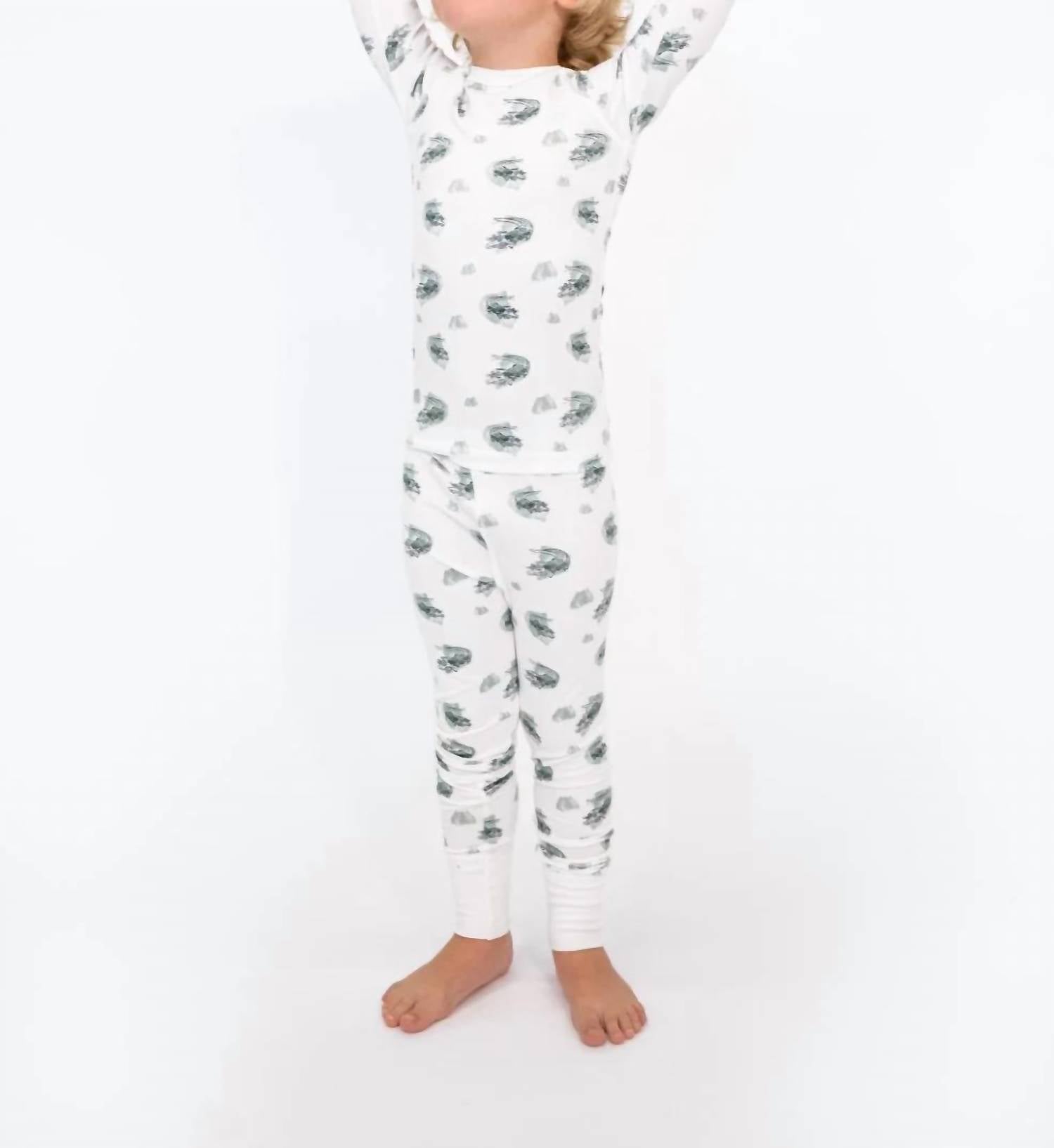 Coccoli - Kid's Alligator Pajama Set