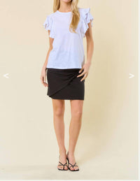 Doe And Rae - Ruffle Tee