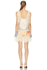 Zimmermann - Cascadian Lace Mini Dress
