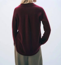 White + Warren - Women's Cashmere Button Down Shirt