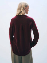 White + Warren - Women's Cashmere Button Down Shirt