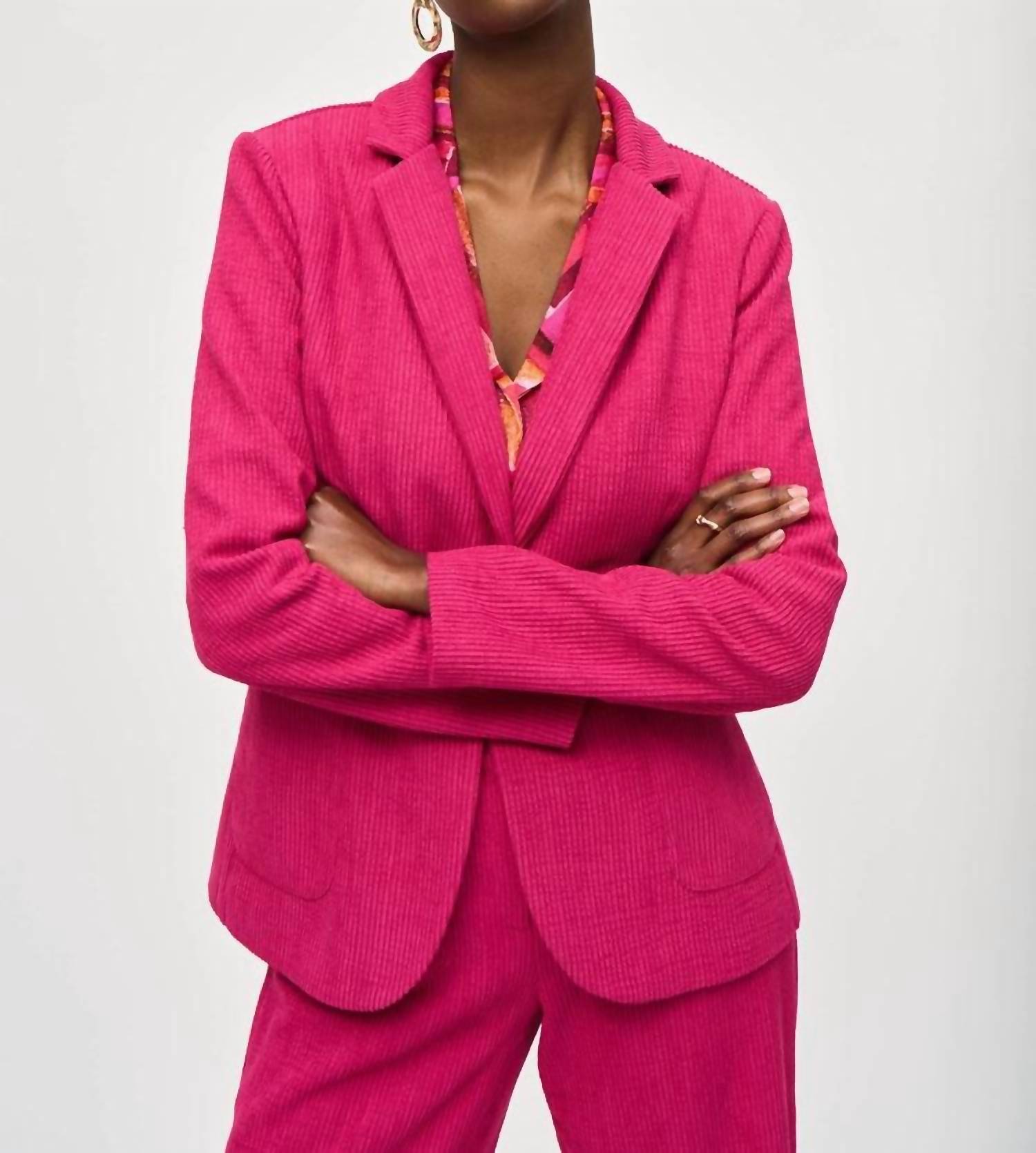 Joseph Ribkoff - Corduroy Fitted Blazer
