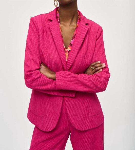 Joseph Ribkoff - Corduroy Fitted Blazer