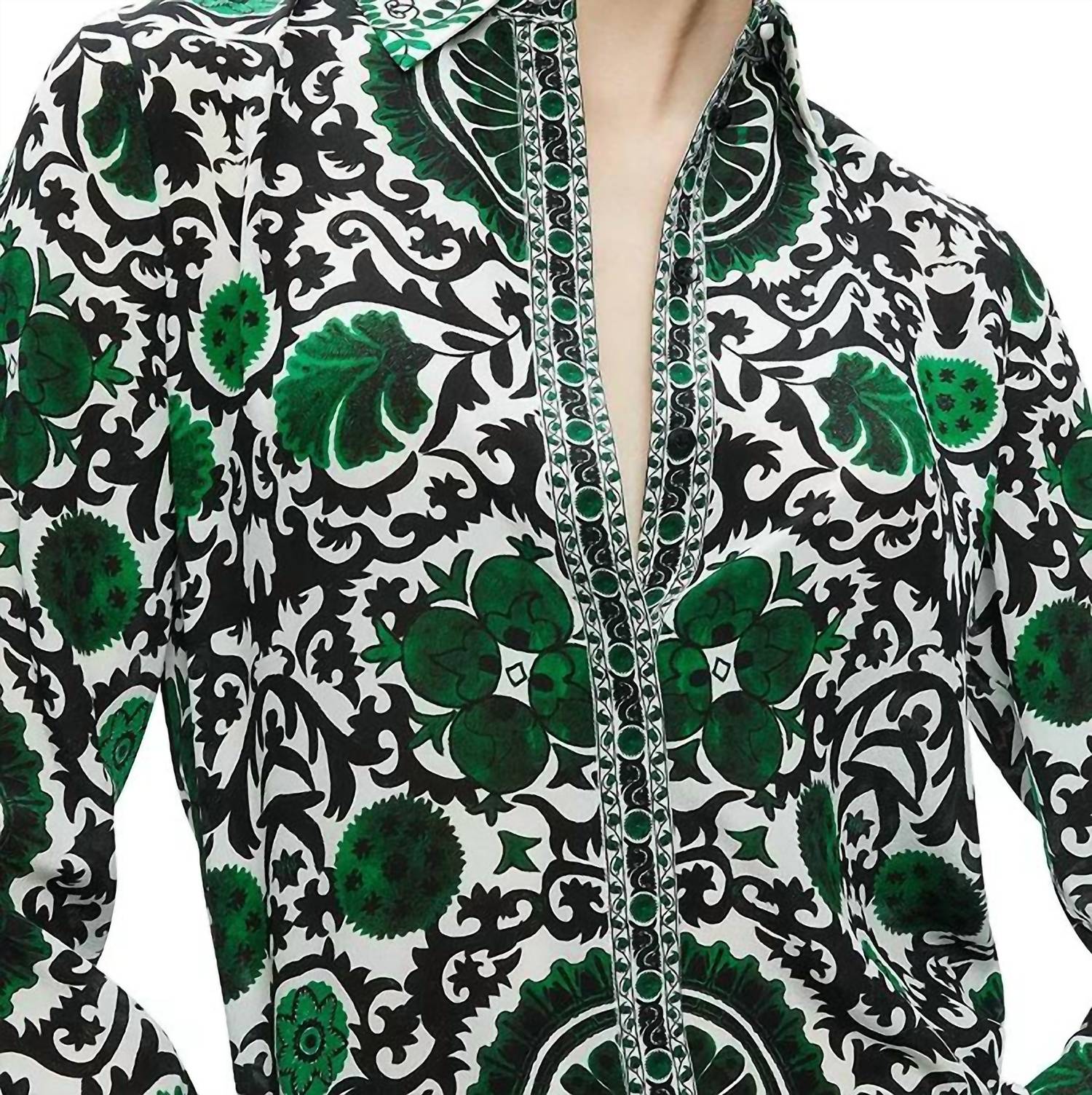 Alice + Olivia - Willa Placket Top