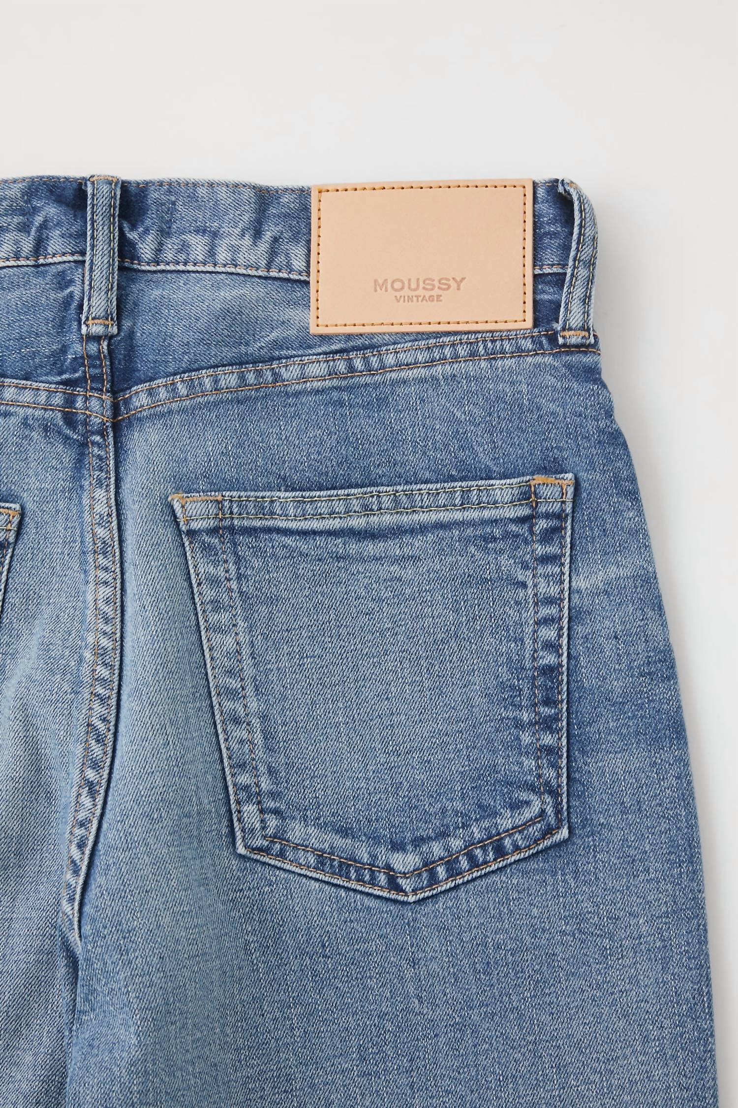 Moussy - Women's Evelyn Cropped Straight-high Rise Jeans