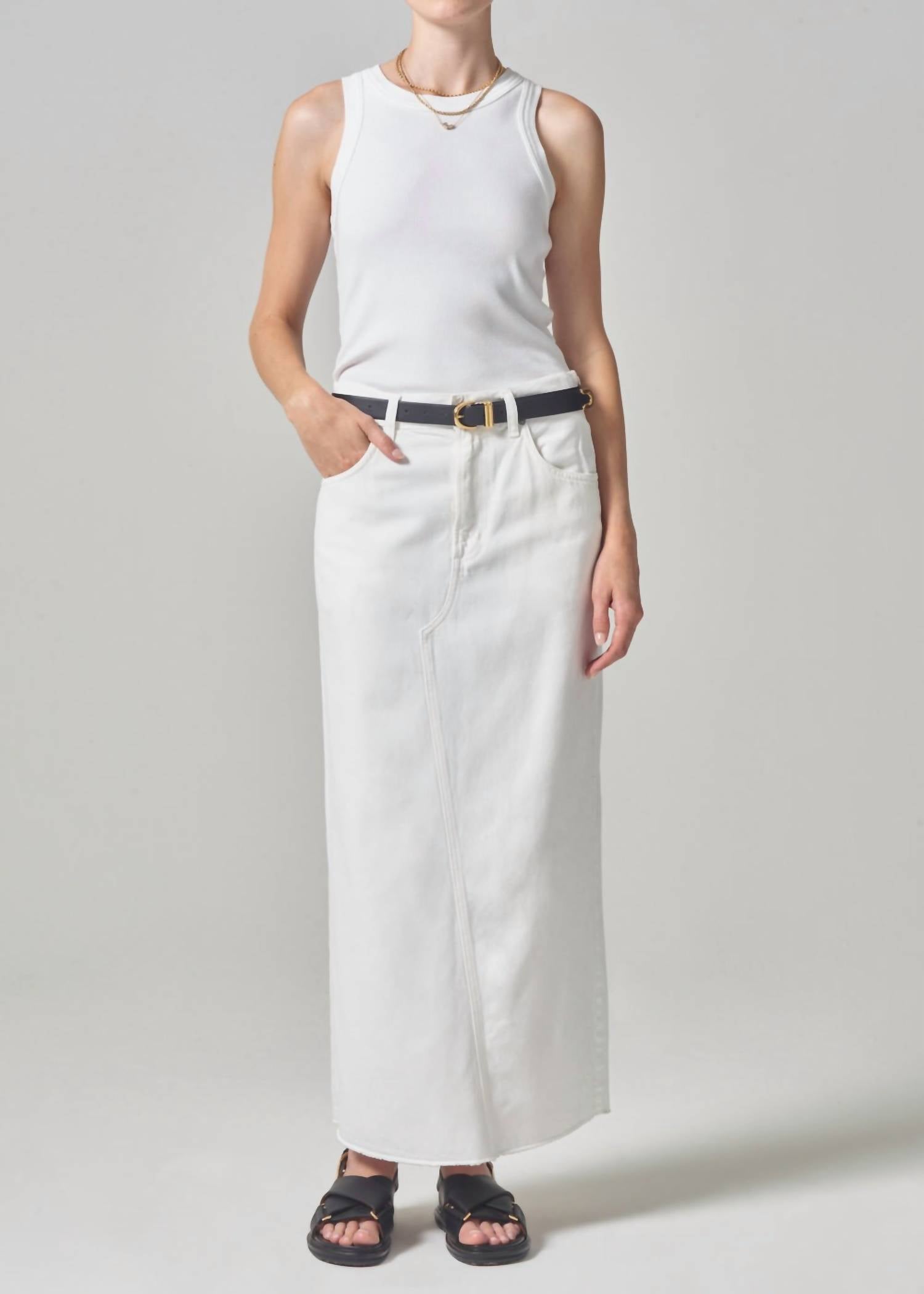 Citizens Of Humanity - Circolo Reworked Maxi Skirt