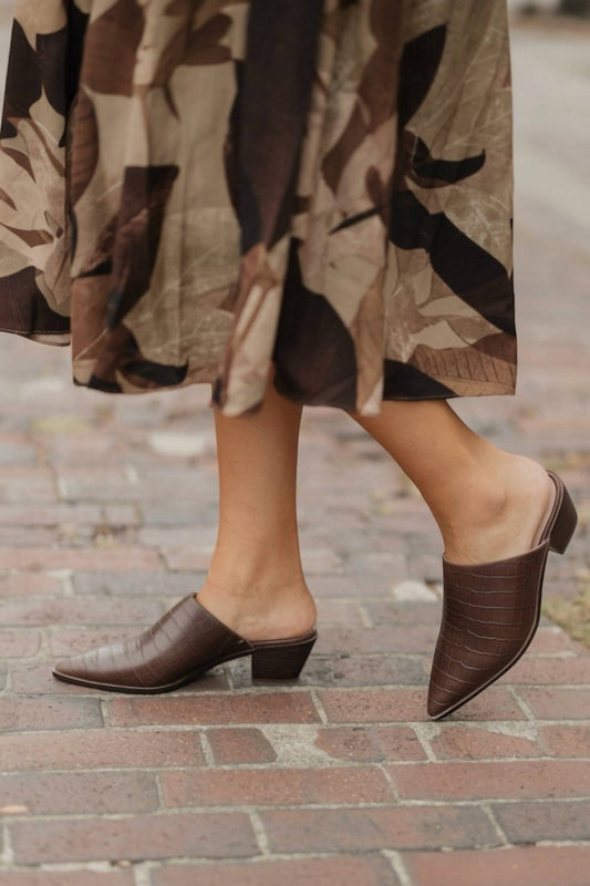 Chocolat Blu - Women's Cellia Embossed Croc