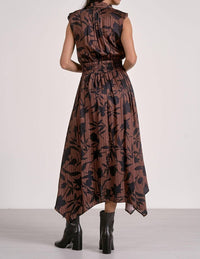 Elan - Juliette V Neck Maxi Dress