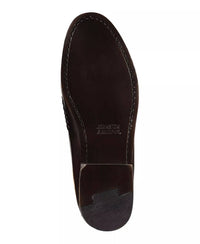 JOHNSTON & MURPHY Men's Hayes Penny Slip-on Loafers in burgandy - men's loafer - view 5