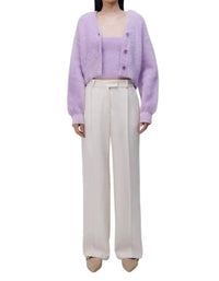 Jonathan Simkhai - NOVIA PLEATED STRAIGHT LEG PANT