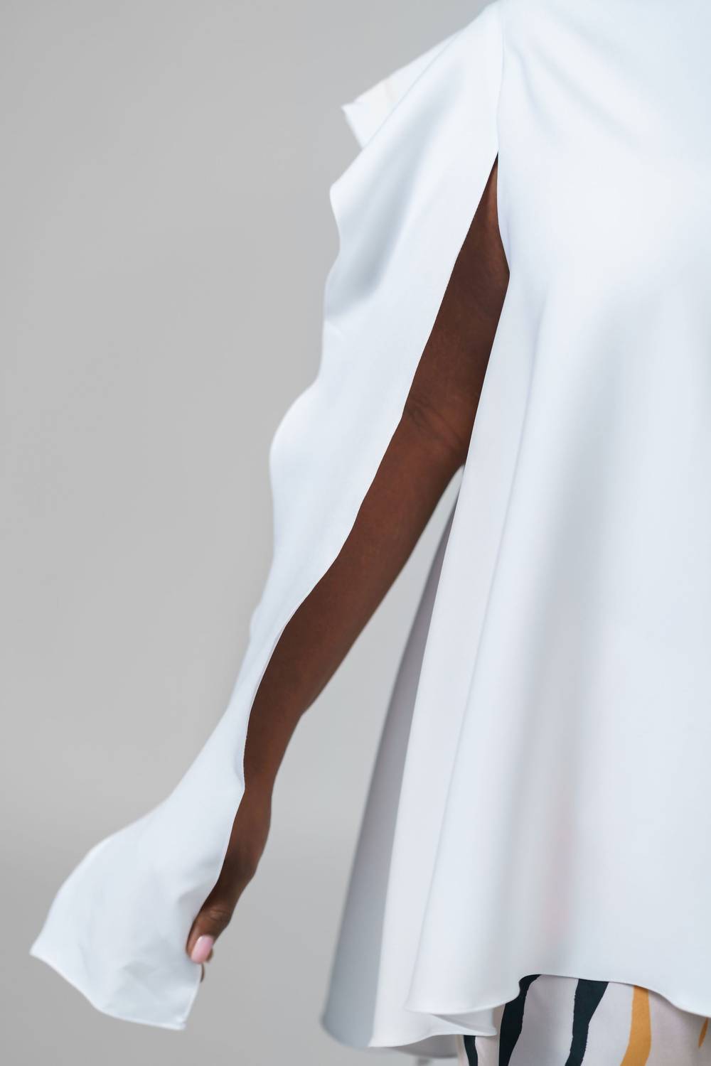 Adriana Contreras - Blouse With Flowy Side - plus size