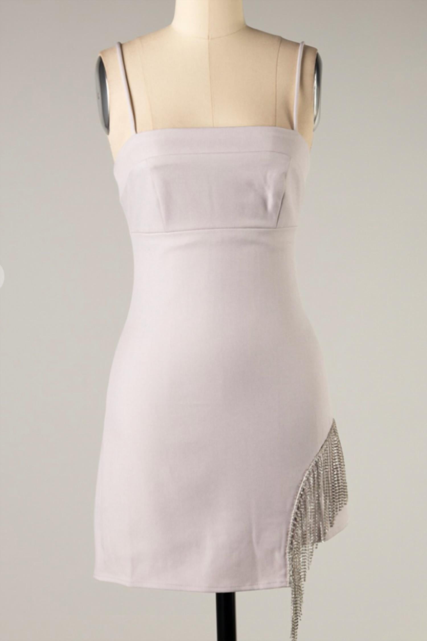 Rhinestone Fringe Dress