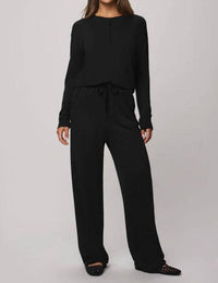 Splendid - Supersoft Trim Pullover Sweatshirt