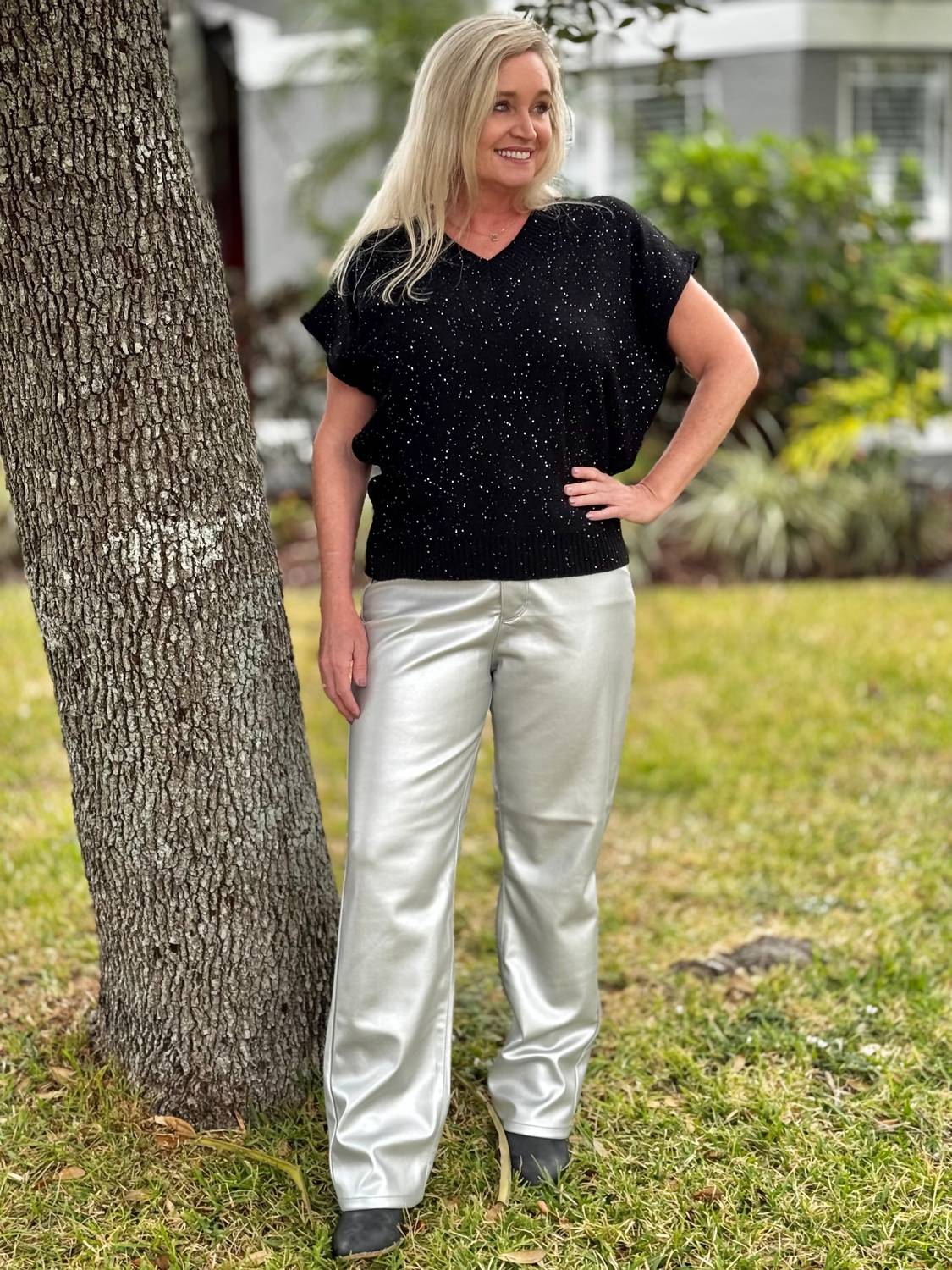 Judy Blue - Bling On The Holidays Straight Leg Jeans