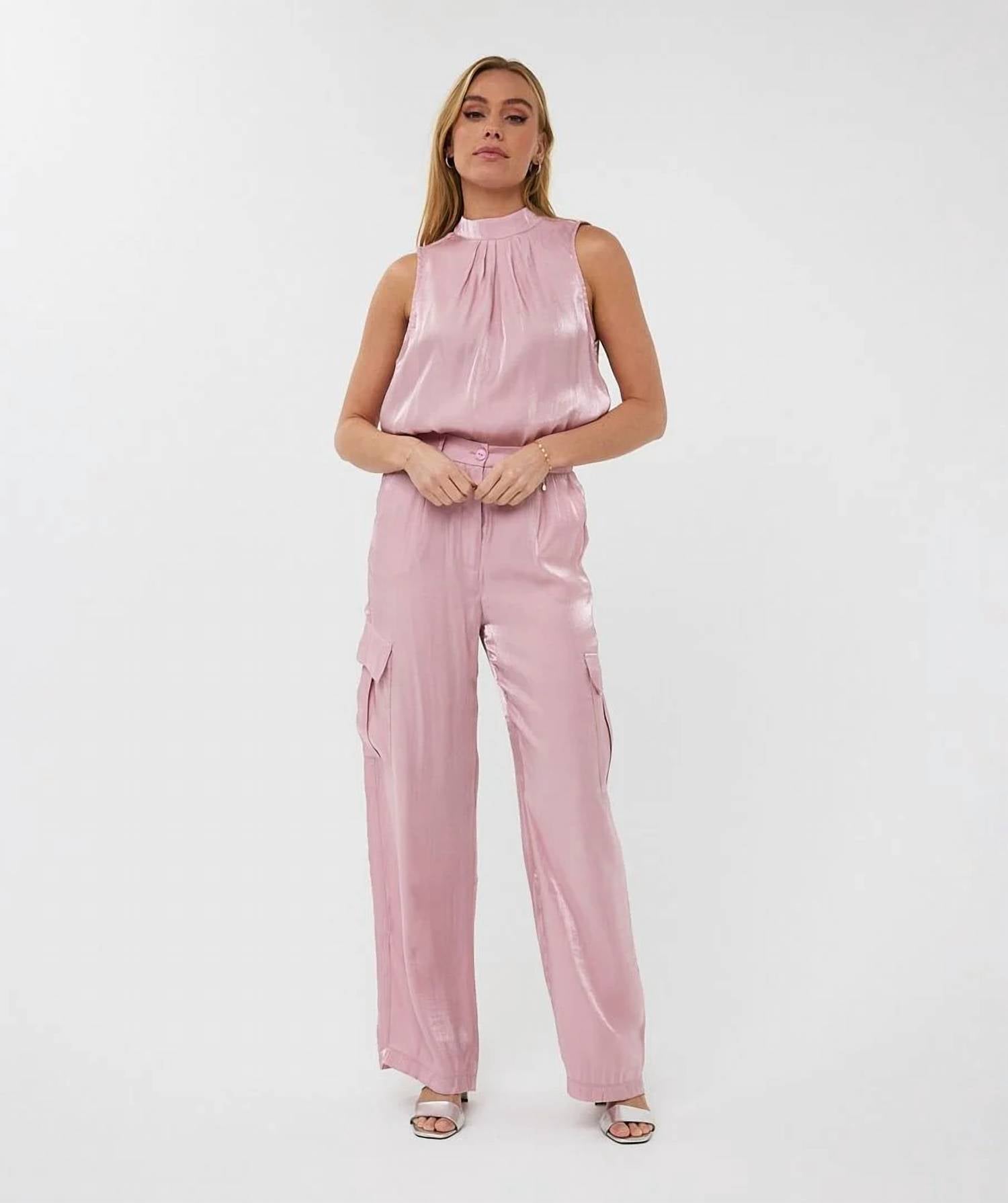 Esqualo - Sava Silky Cargo Trousers